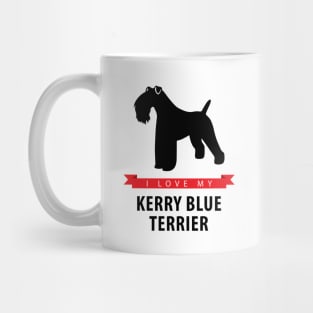 I Love My Kerry Blue Terrier Mug